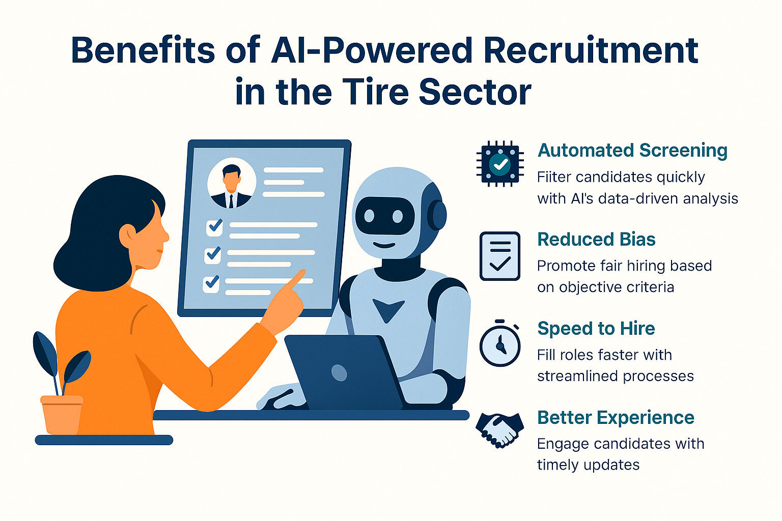 Benefits of AI-Powered Recruitment in the Tire Sector