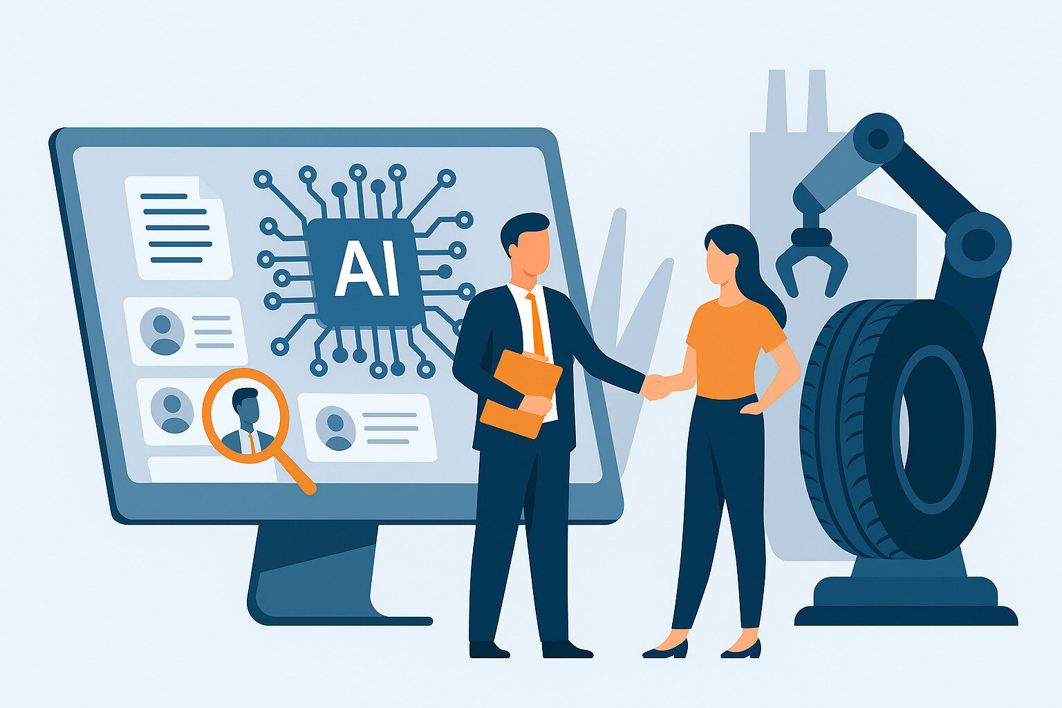 AI in tire industry recruitment