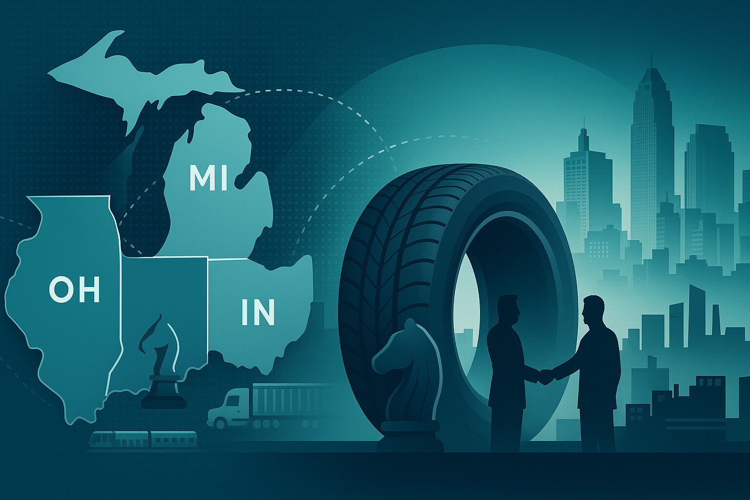 Why Ohio, Michigan, and Indiana Are Hotspots for Tire Executive Searches