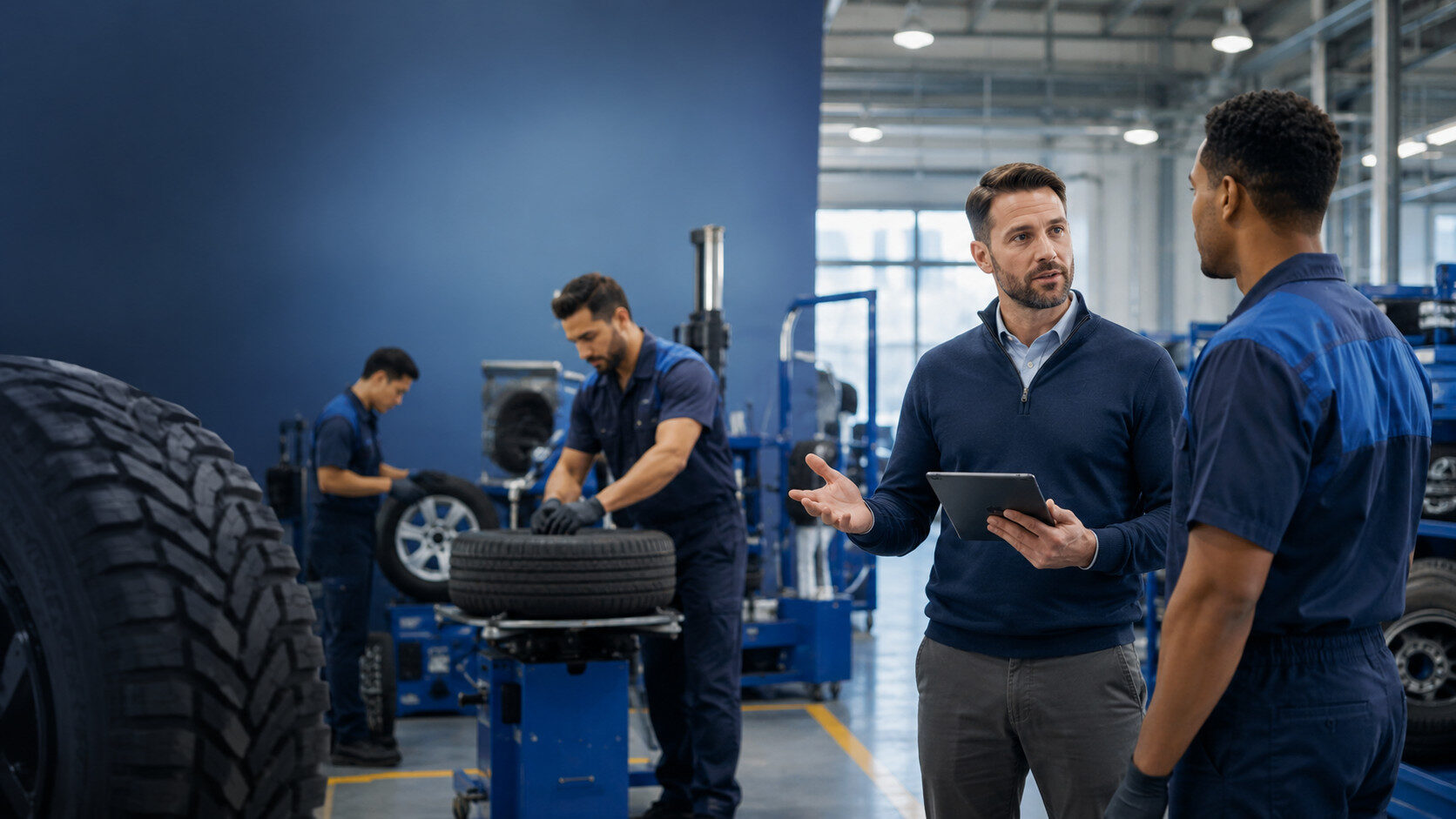 how to hire tire technicians