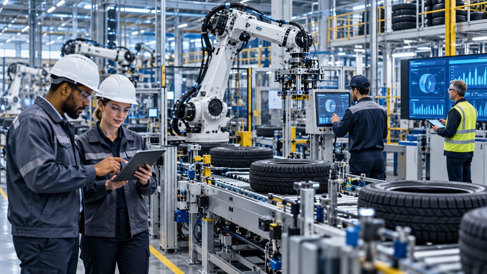 What Tire Plant Automation Actually Changes About Who You Hire